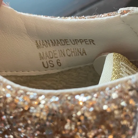 Mi.iM Glittery Pink and White Women's Sneakers - Picture 14 of 16